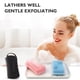 thumbnail image 5 of Cepillo de baño cuadrado de doble cara 2PCS - Negro MFZFUKR CPB-DE-LYY130-2, 5 of 5