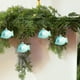 thumbnail image 5 of xihome Paquete de 4 adornos navideños de plstico para rbol, decoraciones colgantes de formas curiosas, rosa, dorado, verde, plateado y brillantes., 5 of 6
