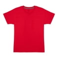 thumbnail image 1 of Playera Fruit of the Loom Para hombre cuello v, algodón sustentable, rojo,  talla CH, 1 of 4