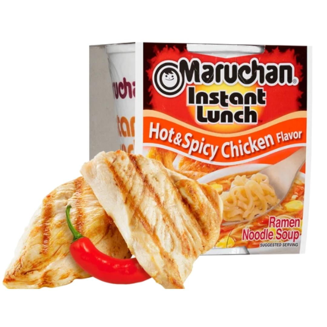 Maruchan Instant Lunch Noodles, Hot Spicy Chicken Flavor