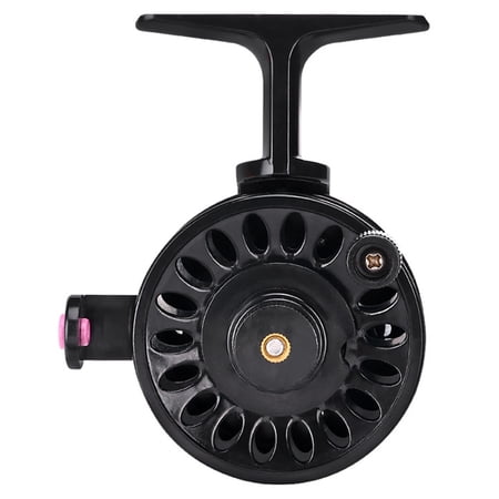 Hersfrd Ice Fishing Reel Abs Lightweight Fishing Wheel Fly Fishing Reel for Ice Fishing