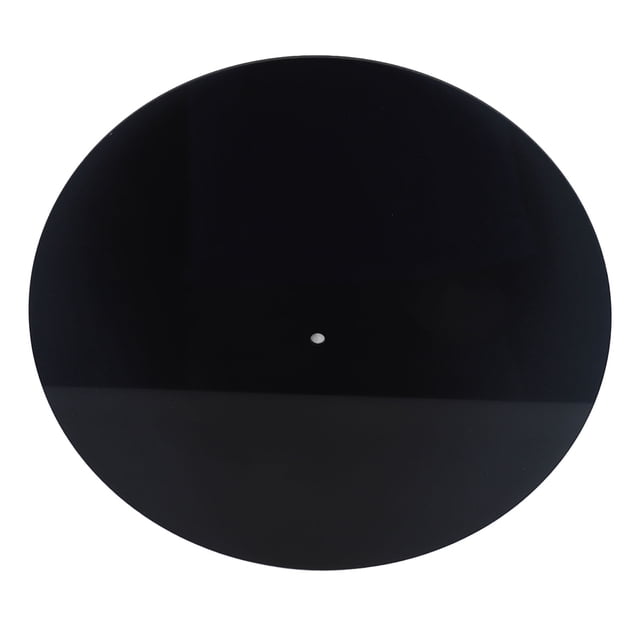 Acrylic Turntable Mat, Turntable Platter Mat, Anti Static Slipmat for 12 Inch Record Player, Reduces Noise & Sounds From Static & Dust