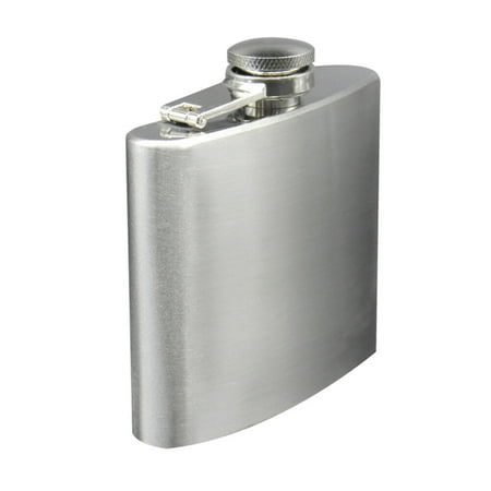 

1PC Stainless Steel Wine Pot Environment-friendly Plastic Cover Flagon Anti-rust Whiskey Bottle Porable Whiskey Bottle for Trave