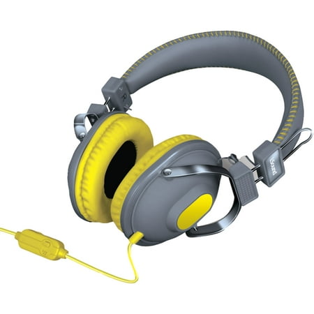 dreamGEAR DGHM-5523 HM-260 Headphones with Microphone (Yellow)