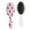 Winter Ani, variant on Winter Animal Print Hair Brush - No-Pull Detangler with Flexible Bristles, Cartoon Penguin & Snowflake Decorative Design for Women & Kids