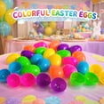 thumbnail image 7 of Fillable Plastic Easter Eggs 30 Pack 2.3 Inch Bright Color Assortment For Easter Egg Hunt Party Favors And Surprise Fillers, 7 of 7