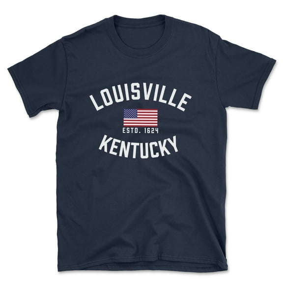 Louisville Kentucky Patriot Men's Cotton T-Shirt