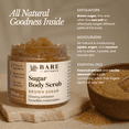 thumbnail image 2 of Bare Botanics Brown Sugar Scrub Coconut Vanilla Body Scrub 20 oz, 2 of 8