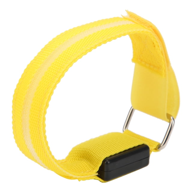 Pulsera LED de ciclismo, brazalete LED para correr al aire libre, pulsera iluminada, pulsera intermitente, uso conveniente