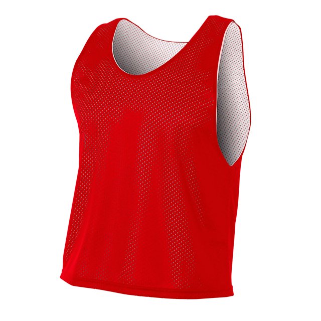 Camiseta de práctica reversible de lacrosse A4 SCARLET/ WHITE XL