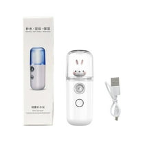 Clearance sale, Beauos Easy Care Sunshine 15s Heated Mini Travel Steamer Cordless Easy Care Sunshine Mini Travel Steamer Battery Operated Fabric Steam For The Home, 1*facial steamer 1*USB cable