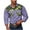 Purple, variant on ZVNAΖH Men's Long Sleeve Military Style Cargo Tactical Work Shirt Button Down Camouflage Double Pockets Workwear Shirt