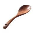 thumbnail image 1 of Kearding Utensilios de cocina de elegantes marrones para herramientas esenciales unisex para cocinar en casa cuchara de ensalada fácil de Type3 NO3, 1 of 6
