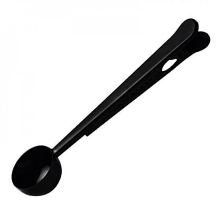 

Sales Promotion!Two-in-One Stainless Steel Coffee Measuring Scoops with Sealing Bag Clip Tea Scoop Spoon Rose Gold