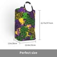 thumbnail image 3 of Picia Mardi Gras7 Laundry Basket With Handles Laundry Hamper Toys Storage Organizer Foldable Bucket Washing Bin Dirty Clothes Bag For Home Bathroom Bedroom Dorm, 3 of 6