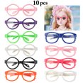 thumbnail image 2 of 10 pares de gafas para muñecas, gafas bonitas de moda, suministros para muñecas de 18'', 2 of 8