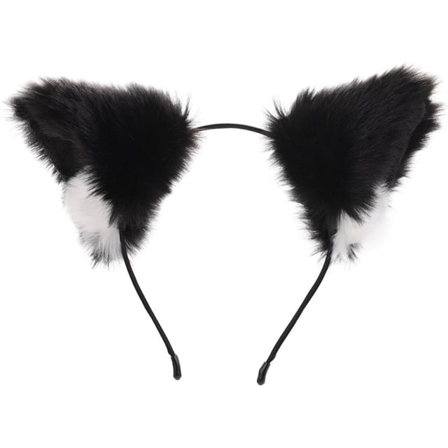 Diadema, horquillas, accesorios, tocado de anime, tocado, decoración, diadema para Negro