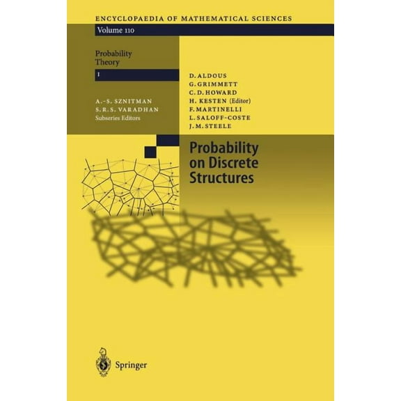 Encyclopaedia of Mathematical Sciences Probability on Discrete Structures, Book 110, (Paperback)