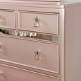 thumbnail image 4 of Furniture of America Starnom Transitional 7-Drawer Dresser, Rose Gold, 4 of 6