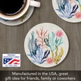 thumbnail image 2 of Thirstystone Coastal Colors Single Round Stone Coaster Create Your Own Set, 2 of 7