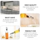 thumbnail image 3 of Juego de 4 botellas de vidrio de 250 ml para condimentos de cocina, multiusos., 3 of 8