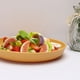 thumbnail image 5 of Platos para cena de paja de trigo, amarillos, aptos para microondas y lavavajillas, 8.9 pulgadas, 5 of 6