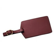 Luggage Tag Travel ID with Privacy Flap in Genuine Leather