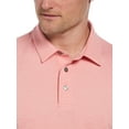 thumbnail image 4 of Ben Hogan Men's and Big Men’s Birdseye Geometric Print Jacquard Golf Polo Shirt, up to Size 5XL, 4 of 4