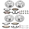 thumbnail image 3 of PowerStop Front and Rear Z36 Truck & Tow Carbon-Fiber Ceramic Brake Pad and Drilled and Slotted Rotor Kit Fits: JEEP Select Models K2148-36, 3 of 9