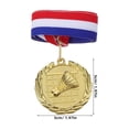 thumbnail image 2 of SHOWERORO 1Pcs Golden Medal Medals For Awards Elegant Design For Participants Recognition, 2 of 7