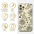 thumbnail image 4 of Case Yard iPhone-11-Pro-Max Case Clear Soft & Flexible TPU Ultra Low Profile Slim Fit Thin Shockproof Transparent Bumper Protective Cover Drop Protective Cell Phone Cases (Moon and Stars), 4 of 8