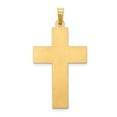 thumbnail image 3 of FB Jewels 14K Yellow Gold Hollow Polished Rope Edge Latin Cross Pendant, 3 of 4