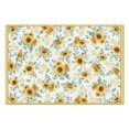 thumbnail image 2 of Sunflower Rustic Placemats 12x18 Inches Set Of 6 Table Mats for Indoor Kitchen Dining Cute Funny Dining Table Mats, 2 of 3