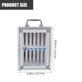 thumbnail image 2 of HAMPPLIES Metal Phone Locker Box with Handle Sturdy Mobile Phone Organizer for Conference Rooms, 2 of 6