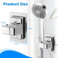 thumbnail image 3 of Matsuzay Soporte de ducha Universal para montaje en pared, fácil instalación, ángulo ajustable, Base adhesiva súper potente, estable Accesorios de baño, 3 of 6