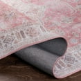 thumbnail image 5 of Mark&Day Area Rugs, 5x7 Loeswijk Traditional Pale Pink Area Rug, Pink Grey Carpet for Living Room, Bedroom or Kitchen (5' x 7'6"), 5 of 7