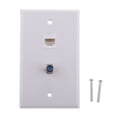 thumbnail image 4 of Conector coaxial F Sunnimix placa de pared 6x, 4 of 8