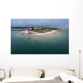 thumbnail image 1 of Nantucket Harbor Lighthouse Wall Mural by Wallmonkeys Peel and Stick Graphic (48 in W x 29 in H) WM121693, 1 of 4