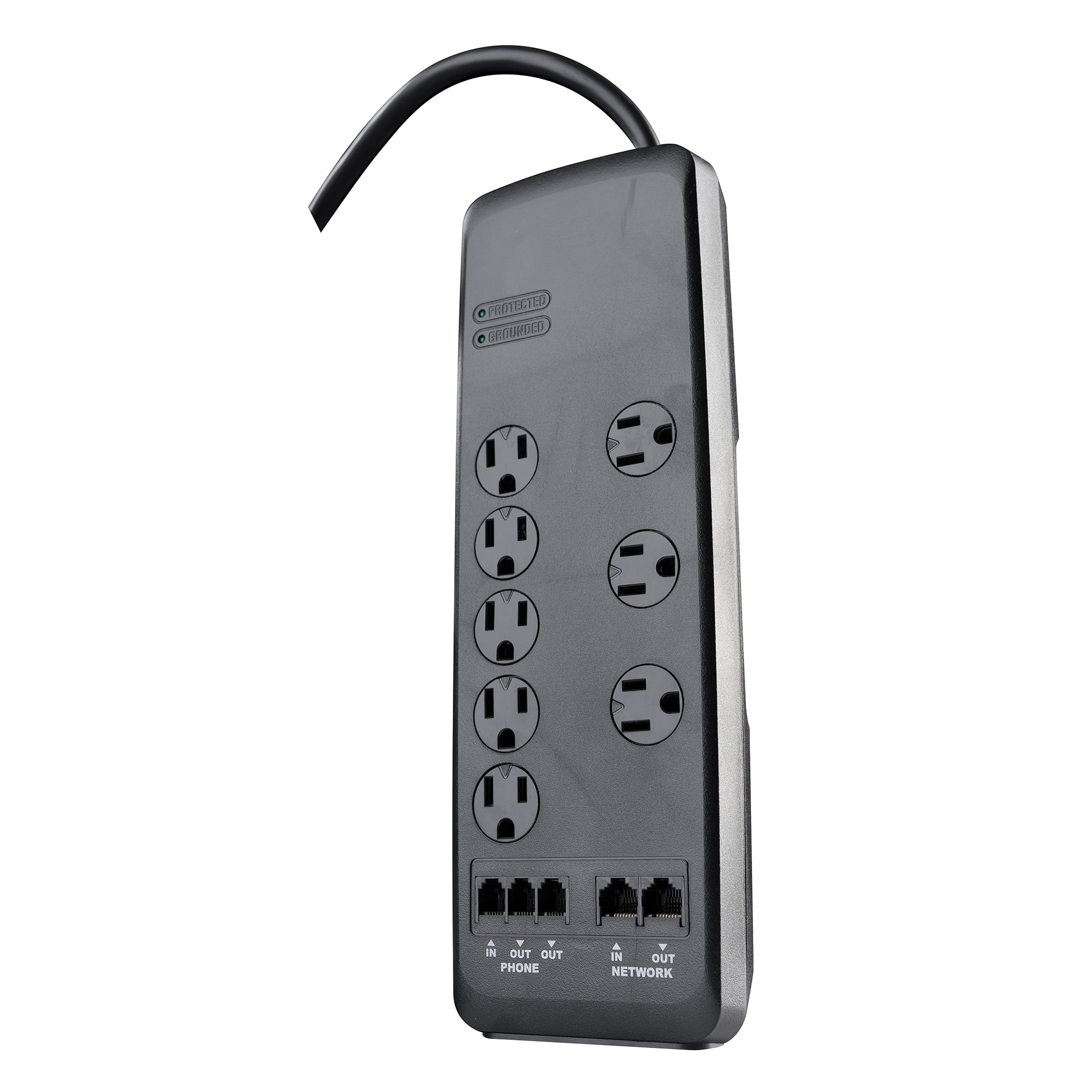 Woods 041000 1-Outlet Appliance Surge Protector w/ Alarm 900-Joules NEW