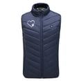 thumbnail image 5 of FAVIPT Heated Vests for Women,Unisex Heated Vest Jackets Women and Men Winter Warm Heated Vests 9 Heating Zones 3 Modes Rechargeable USB Puffer Heated Outwear 2024, 5 of 6