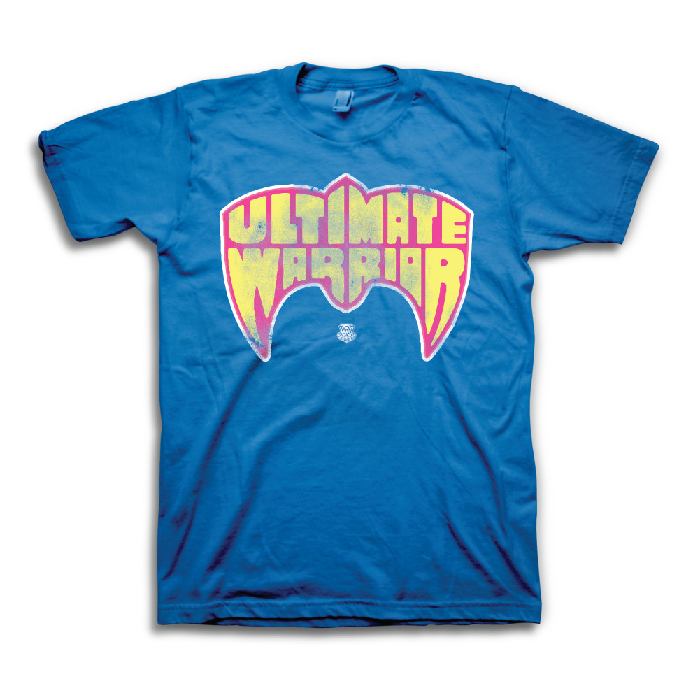 Ultimate Warrior Logo T-Shirt WWE 