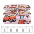 thumbnail image 3 of Fire Engine Car Truck Bedding Sets Twin Duvet Cover 3 Piece Cute Bed Set for Boys Girls Kid, 3 of 6