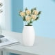 thumbnail image 4 of 5x Flores artificiales, arreglos florales falsos, ramas falsas para bodas champán, 4 of 9