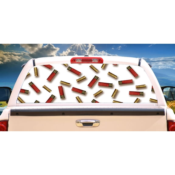 Shell Blanket Rear Window Graphic | HD Truck & Car Back Window Graphic SignMission