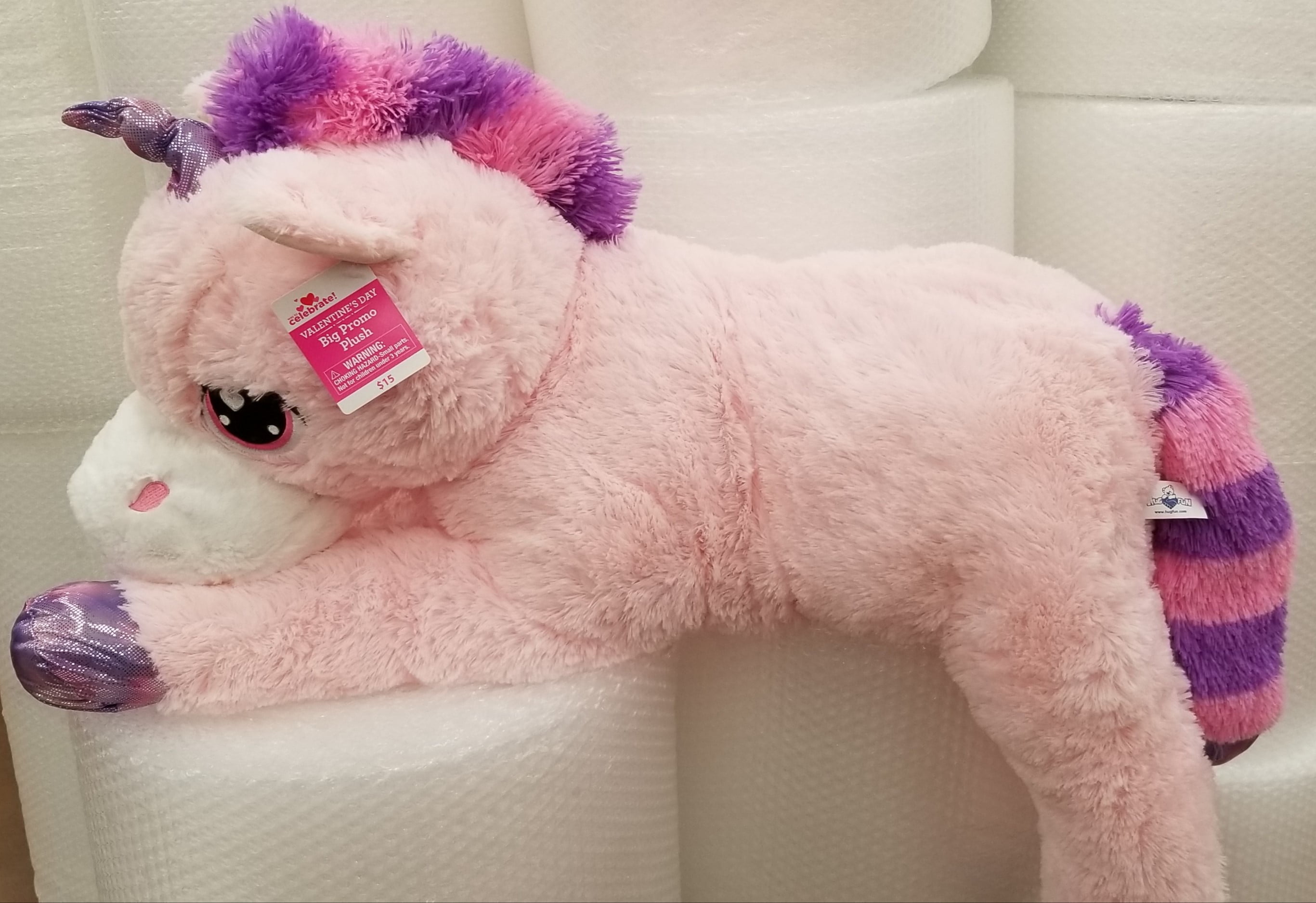 big unicorn stuffed animal walmart