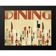 thumbnail image 2 of Grey, Jace 24x19 Black Modern Framed Museum Art Print Titled - Kitchen Dinning H, 2 of 5