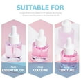thumbnail image 4 of 6 Pcs Glass Travel Bottles Set for Lotion, Perfume, Makeup, Serum Dropper Mini Containers Portable, 4 of 6