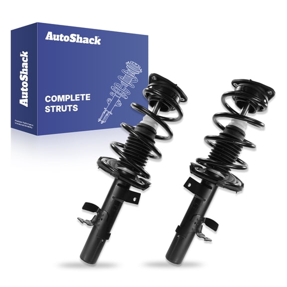 AutoShack Front Complete Strut & Coil Spring Left & Right Replacement for 2012-2013 Ford Focus 2-PC Set