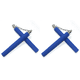 thumbnail image 1 of Nunchaku Goma Segura Entrenamiento Nunchakus Artes Marciales () Azul, 1 of 4