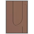 thumbnail image 2 of PixonSign Framed Wall Art Brown Mid-Century Geometry Polygon Landscape Abstract Geometric Paintings Minimalism Modern Art Decor Contemporary Canvas Prints Fine Art for Rooms - 16"x24" White, 2 of 5